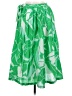 Milly Tropical Green Casual Skirt Size S - photo 2