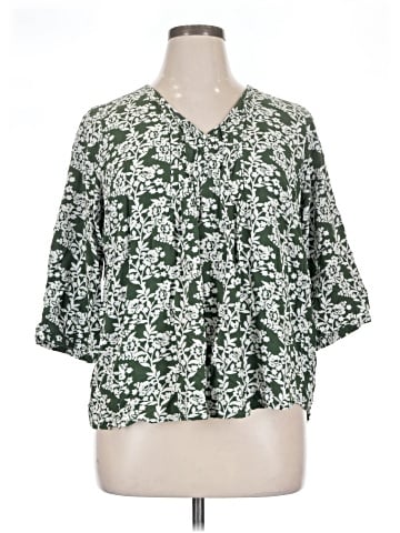 Fun2Fun 3/4 Sleeve Blouse (view 1)