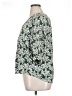 Fun2Fun 100% Rayon Green 3/4 Sleeve Blouse Size 1X - photo 5