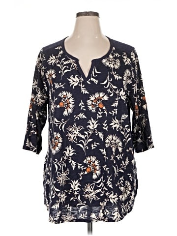 St. John's Bay 3/4 Sleeve Blouse (view 1)
