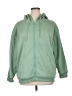 Shein 100% Polyester Green Zip Up Hoodie Size 2X - photo 1