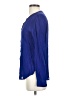 Zara 100% Viscose Blue Long Sleeve Blouse Size S - photo 5
