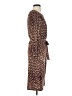 Anne Klein Print Brown Cocktail Dress Size S - photo 4