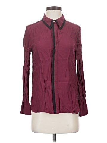 Kate Spade Saturday Long Sleeve Silk Top (view 1)