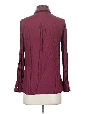 Kate Spade Saturday Long Sleeve Silk Top (view 2)