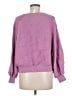 Free People Purple Pullover Sweater Size M - photo 2