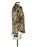 LC Lizette Collection Animal Print Gold Long Sleeve Blouse Size M - photo 4