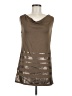 Max Studio Brown Sleeveless Top Size M - photo 1