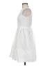Jill Stuart Solid White Casual Dress Size 6 - photo 5