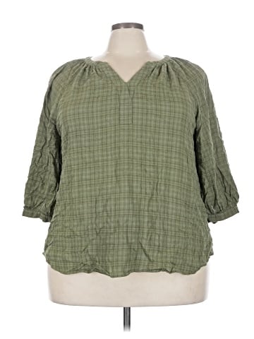 Cj Banks 3/4 Sleeve Blouse (view 1)
