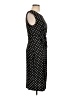 Connected Apparel Polka Dots Black Cocktail Dress Size 10 - photo 4