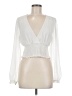 Wilfred 100% Polyester Ivory Long Sleeve Blouse Size M - photo 1