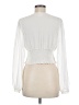 Wilfred 100% Polyester Ivory Long Sleeve Blouse Size M - photo 2