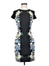 Bebe Graphic Black Cocktail Dress Size XS - photo 1