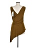 Zara 100% Polyester Brown Sleeveless Blouse Size M - photo 2