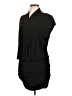 Bebe Solid Black Cocktail Dress Size L - photo 5