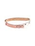 Unbranded 100% Leather Pink Leather Belt Size S - photo 1