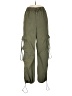 Unbranded 100% Polyester Green Cargo Pants Size M - photo 1