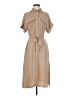 Black Tape_ 100% Polyester Tan Casual Dress Size S - photo 1