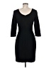 Theory Solid Black Cocktail Dress Size 8 - photo 2