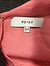 Reiss 100% Polyester Solid Pink Cocktail Dress Size 4 - photo 7