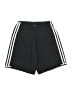 Adidas 100% Polyester Stripes Black Athletic Shorts Size S (youth) - photo 1