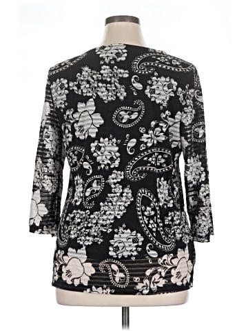 G Collection 3/4 Sleeve Top (view 2)