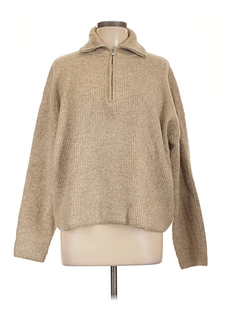 Click to view more detailed imagery on our partner's website Pre-owned Commense Pullover Sweater In Tan