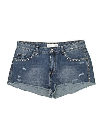 Zara TRF Denim Shorts (view 1)