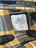 Ascend Plaid Brown Long Sleeve Button-Down Shirt Size L - photo 7