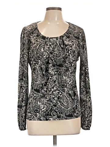 Jones New York Signature Long Sleeve Blouse (view 1)