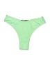 PrettyLittleThing Solid Green Swimsuit Bottoms Size 6 - photo 1