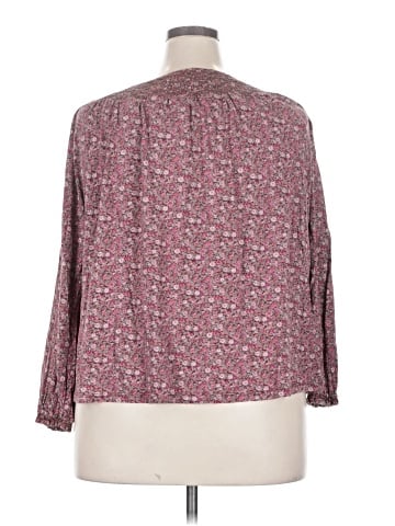 Lucky Brand 3/4 Sleeve Blouse (view 2)