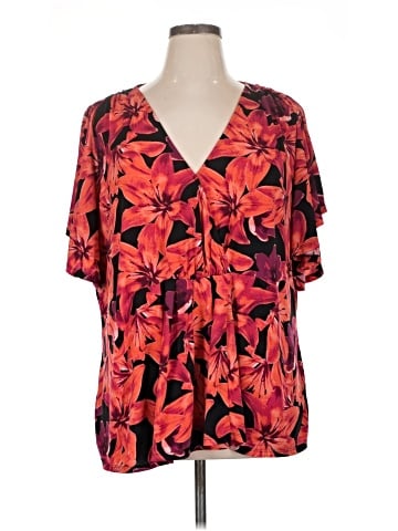 Bold Elements Short Sleeve Blouse (view 1)