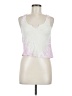 LACAUSA 100% Cotton Pink Tank Top Size M - photo 1