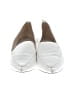 Jeffrey Campbell Metallic White Flats Size 8 1/2 - photo 2