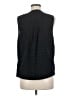 Gap 100% Cotton Black Sleeveless Button-Down Shirt Size M - photo 2