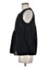 Gap 100% Cotton Black Sleeveless Button-Down Shirt Size M - photo 5