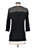 Loveappella Black 3/4 Sleeve Top Size S - photo 2