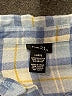 rue21 Plaid Blue Long Sleeve Blouse Size L - photo 7