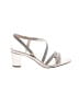 Naturalizer Metallic Silver Sandals Size 8 1/2 - photo 1
