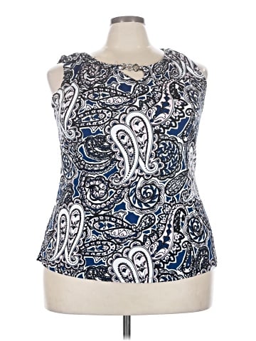 Notations Sleeveless Blouse (view 1)