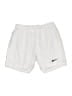 Nike 100% Polyester White Athletic Shorts Size S (estimated) - photo 1