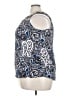 Notations Blue Sleeveless Blouse Size 2X - photo 5