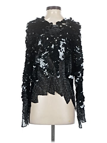 Oleg Cassini Long Sleeve Blouse (view 2)