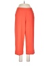 Dennis by Dennis Basso Solid Orange Casual Pants Size M - photo 1