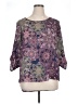 Tacera 100% Polyester Purple 3/4 Sleeve Blouse Size XL - photo 1