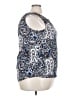 Notations Blue Sleeveless Blouse Size 2X - photo 4