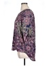 Tacera 100% Polyester Purple 3/4 Sleeve Blouse Size XL - photo 5