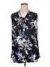 Siren Lily 100% Polyester Blue Sleeveless Blouse Size 2X - photo 1